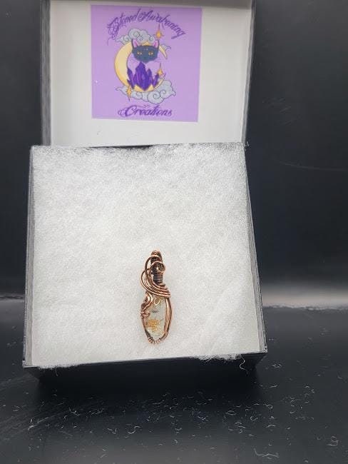 Lodolite in Antiqued Copper