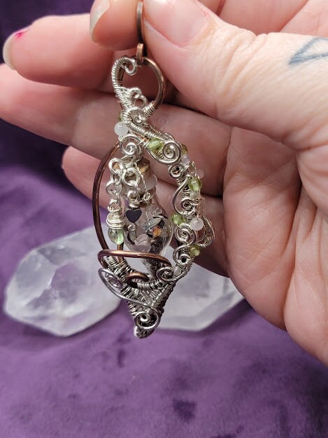 Unconditional Love Spell Jar Pendant