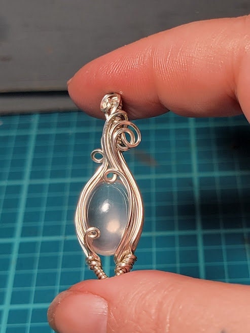 Rose Quartz in Sterling Silver