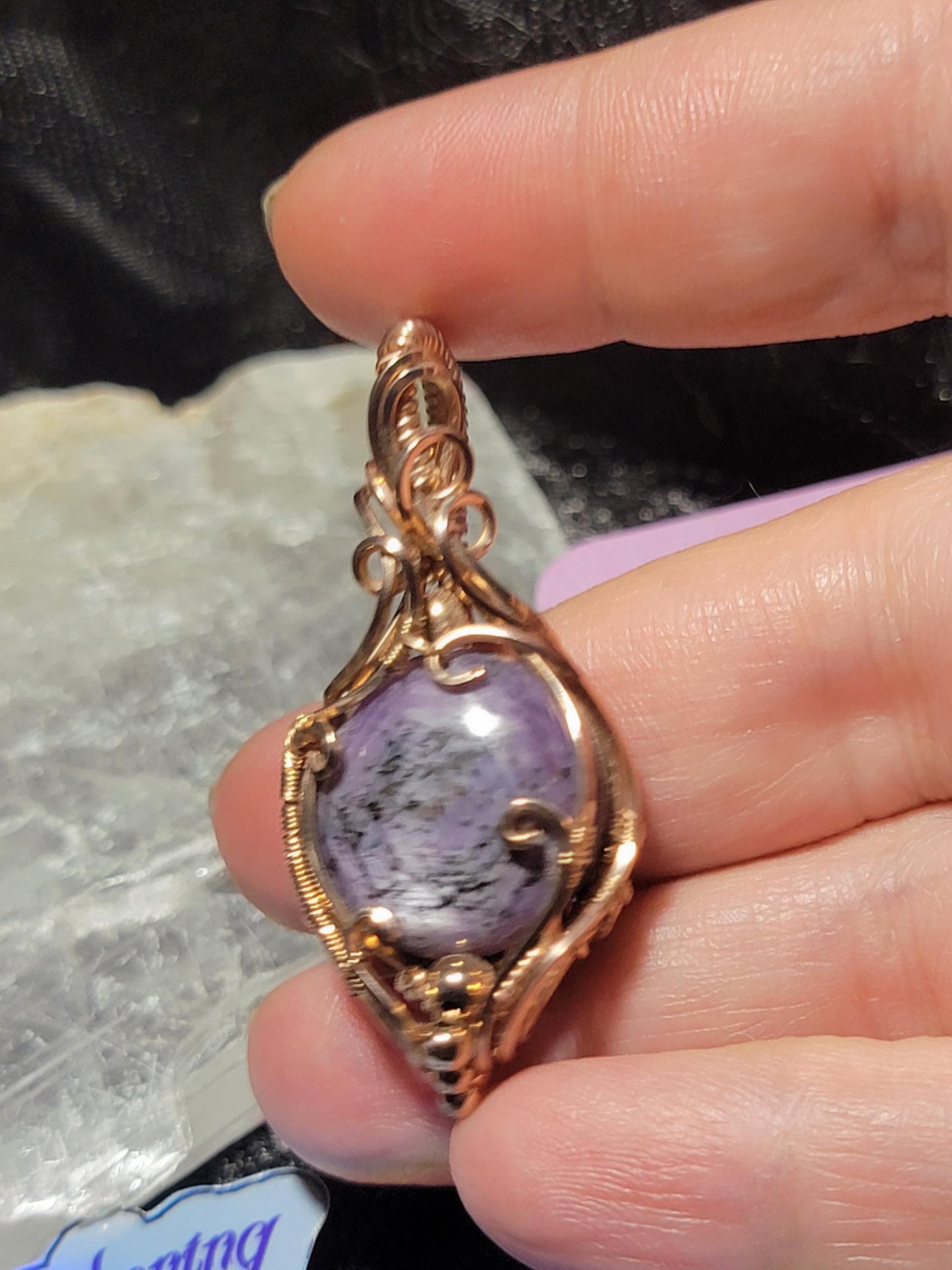 Natural Star Ruby in 14k Rose Gold Filled