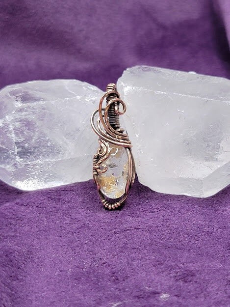 Lodolite in Antiqued Copper