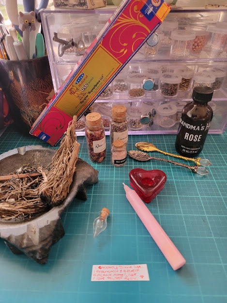 Unconditional Love Spell Jar Pendant