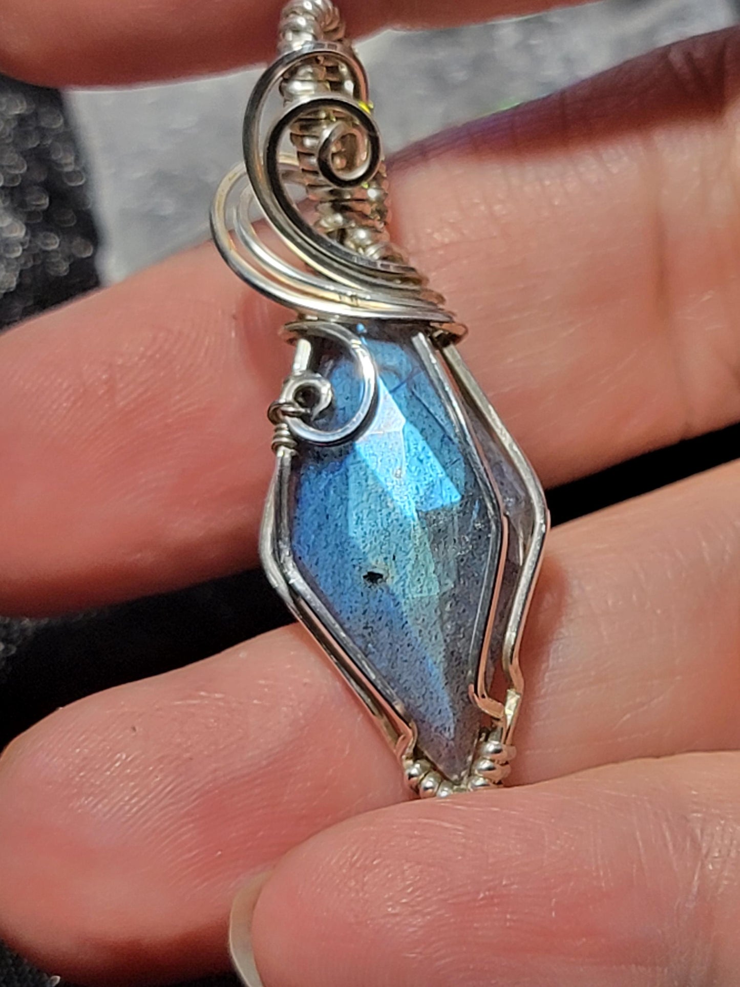 Labradorite in Sterling Silver