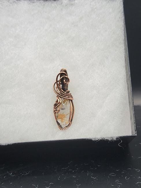 Lodolite in Antiqued Copper