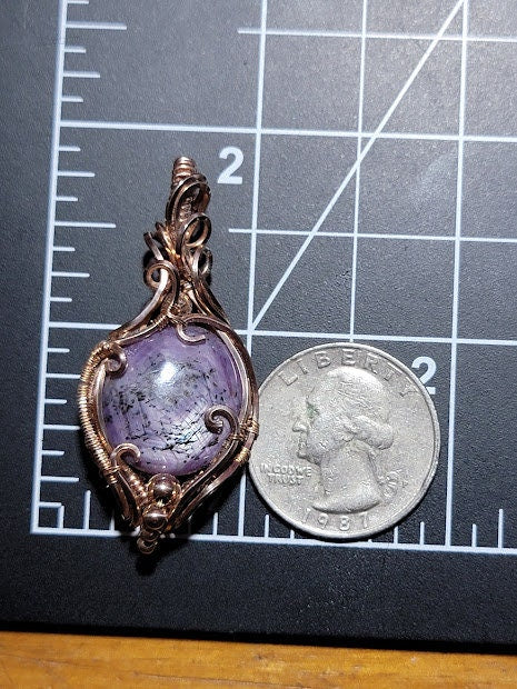 Natural Star Ruby in 14k Rose Gold Filled