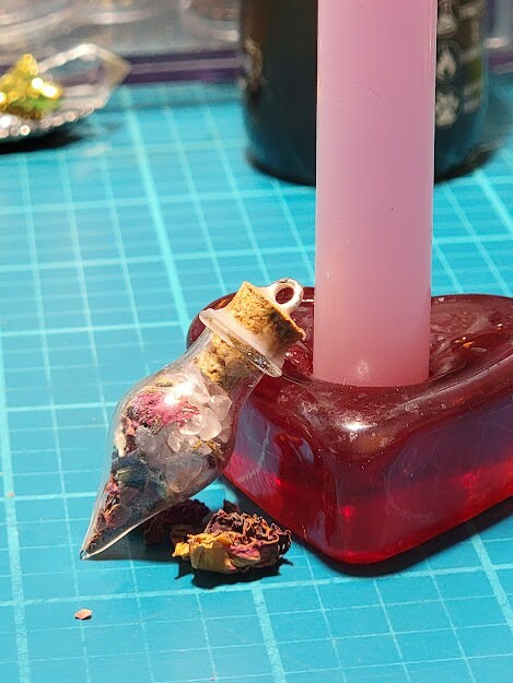 Unconditional Love Spell Jar Pendant