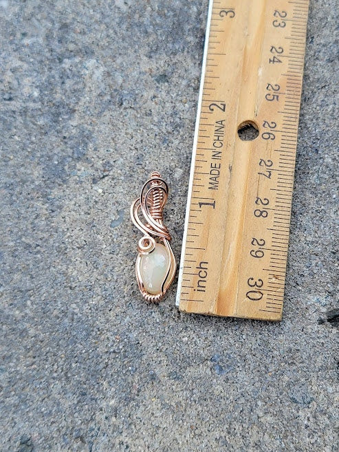 Natural Ethiopian Opal in 14k Rose Gold Filled