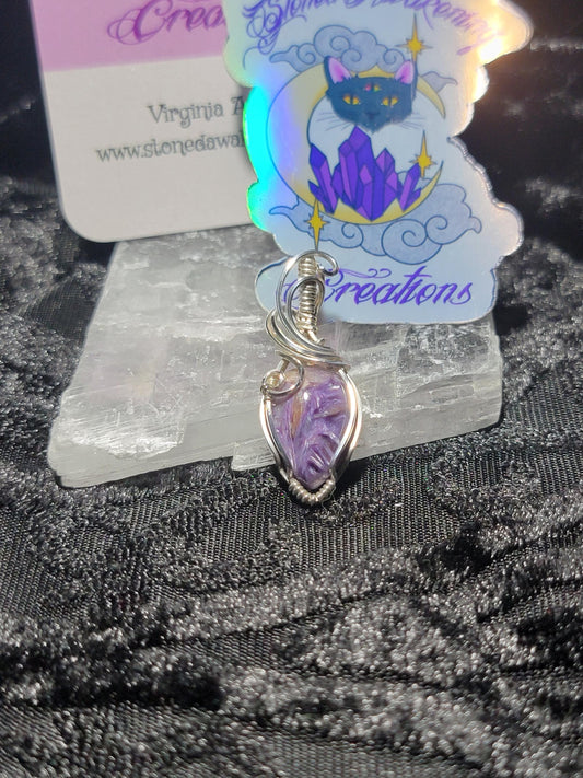 Charoite in Sterling Silver