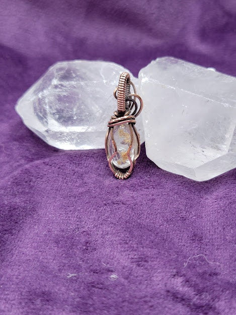Lodolite in Antiqued Copper
