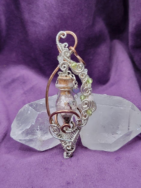 Unconditional Love Spell Jar Pendant