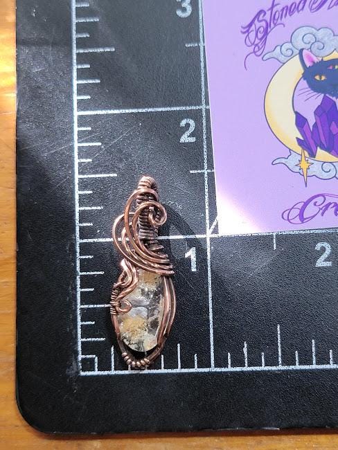 Lodolite in Antiqued Copper